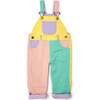 Colorblock Overalls, Pastel - Overalls - 1 - thumbnail