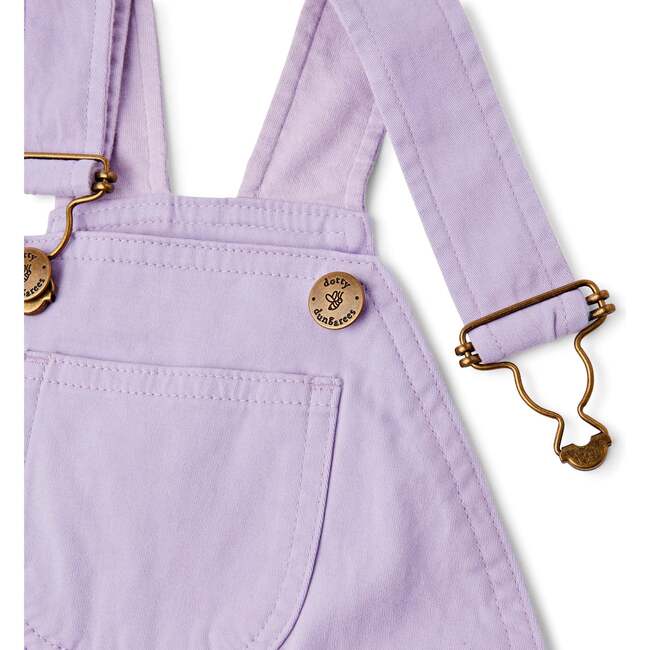 Denim Overalls, Lilac - Overalls - 4