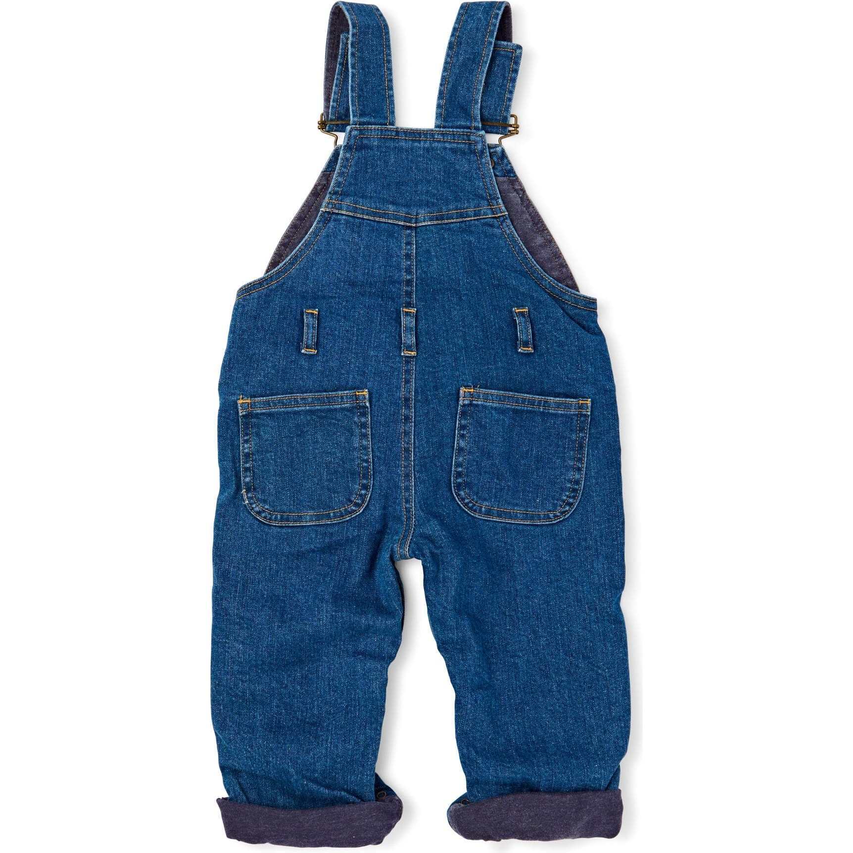 Denim Overalls, Classic Stonewash - Dotty Dungarees Rompers