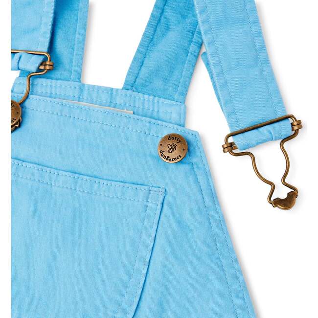 Denim Overalls, Sky Blue - Overalls - 5