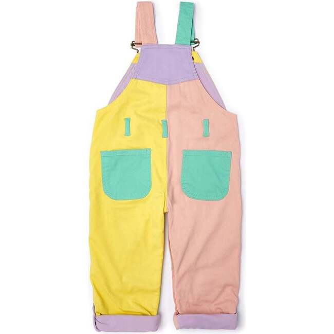 Colorblock Overalls, Pastel - Overalls - 3