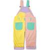 Colorblock Overalls, Pastel - Overalls - 3