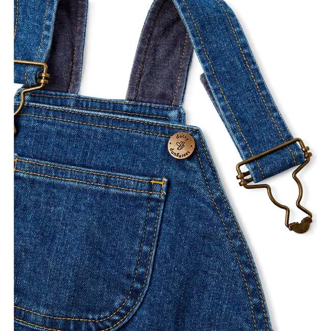 Denim Overalls, Classic Stonewash - Overalls - 5