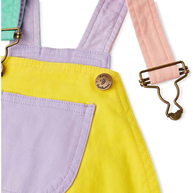 Colorblock Overalls, Pastel - Overalls - 5