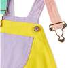 Colorblock Overalls, Pastel - Overalls - 5 - thumbnail