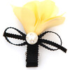 Melissa Hairclip, Yellow - Hair Accessories - 1 - thumbnail