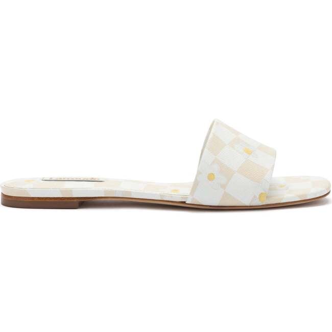 Women's Ivy Flat Mule, Tan Chess
