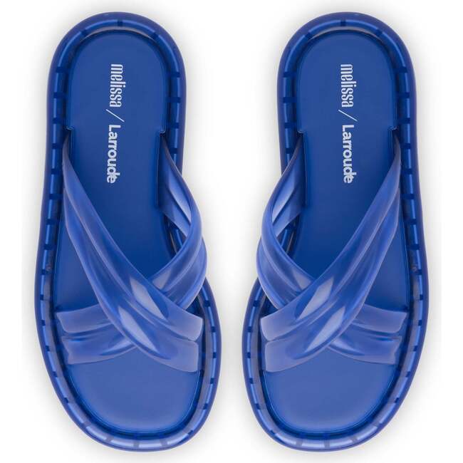 Women's Melissa x Larroudé Cali, Blue - Flats - 3