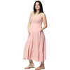 Women's Monaco Dress, Rose Pink - Dresses - 1 - thumbnail