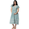 Women's Delphi Dress, Sage Green - Dresses - 1 - thumbnail
