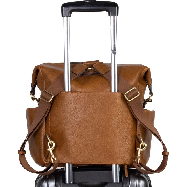 Peek A Boo Hobo Backpack, Tan - Diaper Bags - 8