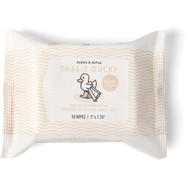 Dabble Ducky Infant Face & Neck Wipes