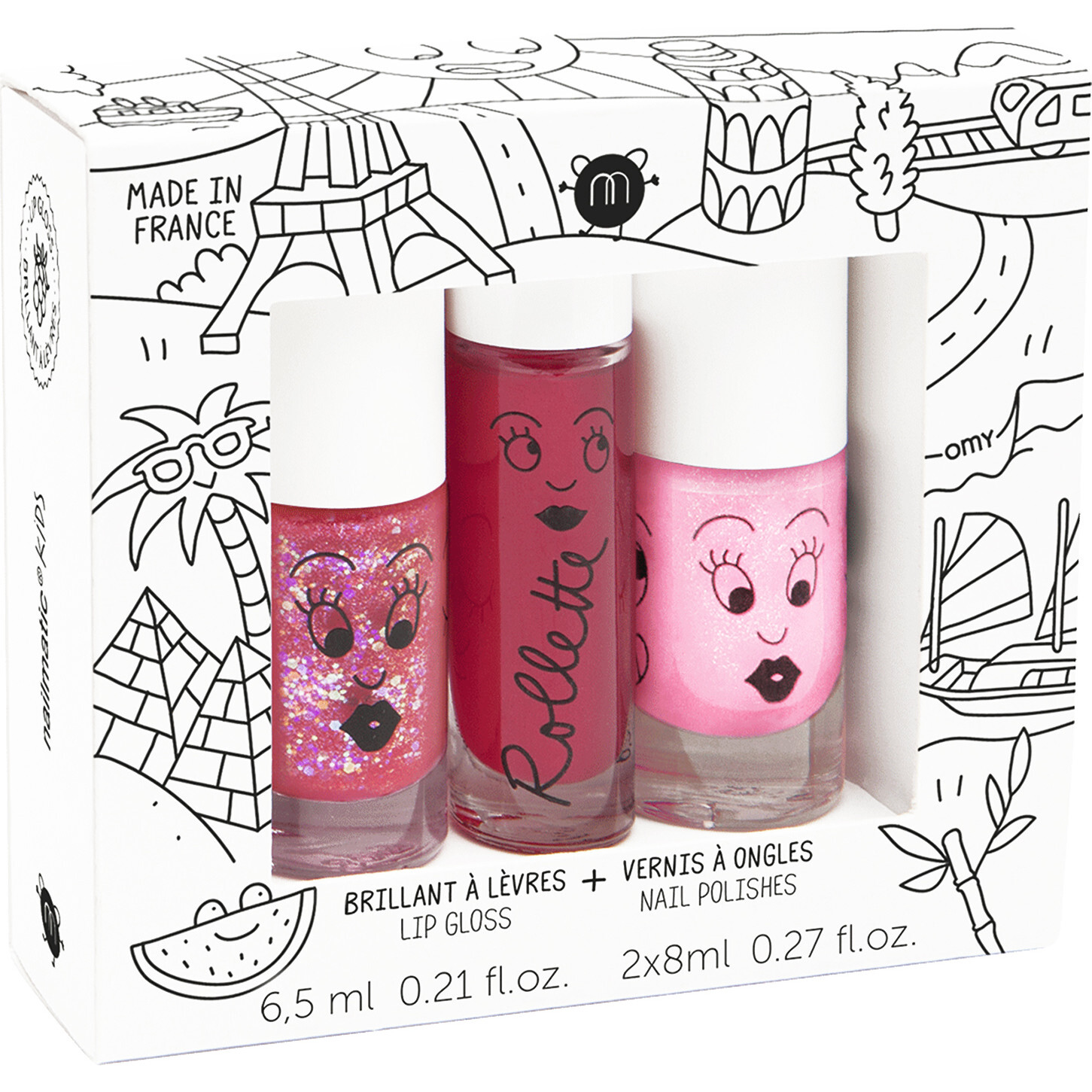 World Tour Nail Polish & Lip Gloss Set - Nails - 1