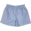 Chevy Reversible Shorts, Blue Plaid / Red Stripe - Shorts - 1 - thumbnail