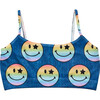 Rainbow Glitter Smiley Face Bra Cami - Underwear - 1 - thumbnail