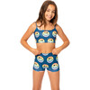 Rainbow Glitter Smiley Face Bra Cami - Underwear - 2