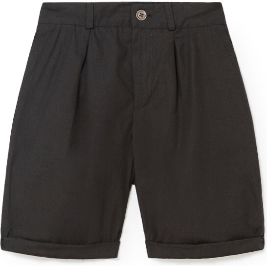 Goth Shorts, Black - Pants - 1