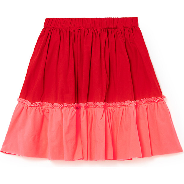 Kawaii Mini-Skirt, Red & Pink