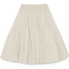 Goth Skirt, Cream - Skirts - 2
