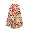 Chelsea Sundress, Cream & Red Flowers - Dresses - 1 - thumbnail