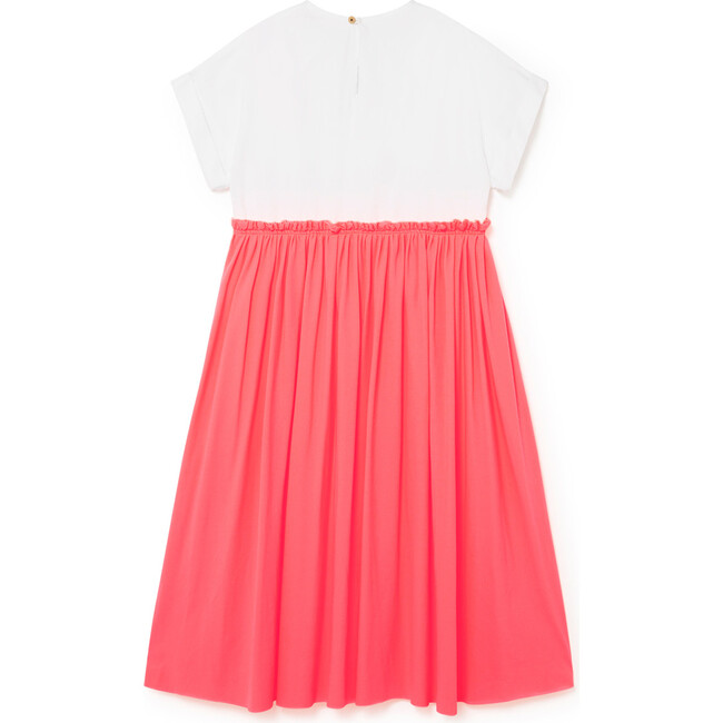 Kawaii Dress, White & Pink