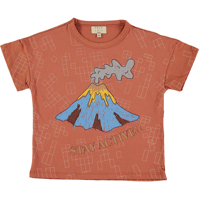 Volcano T-Shirt, Red