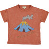 Volcano T-Shirt, Red - T-Shirts - 1 - thumbnail