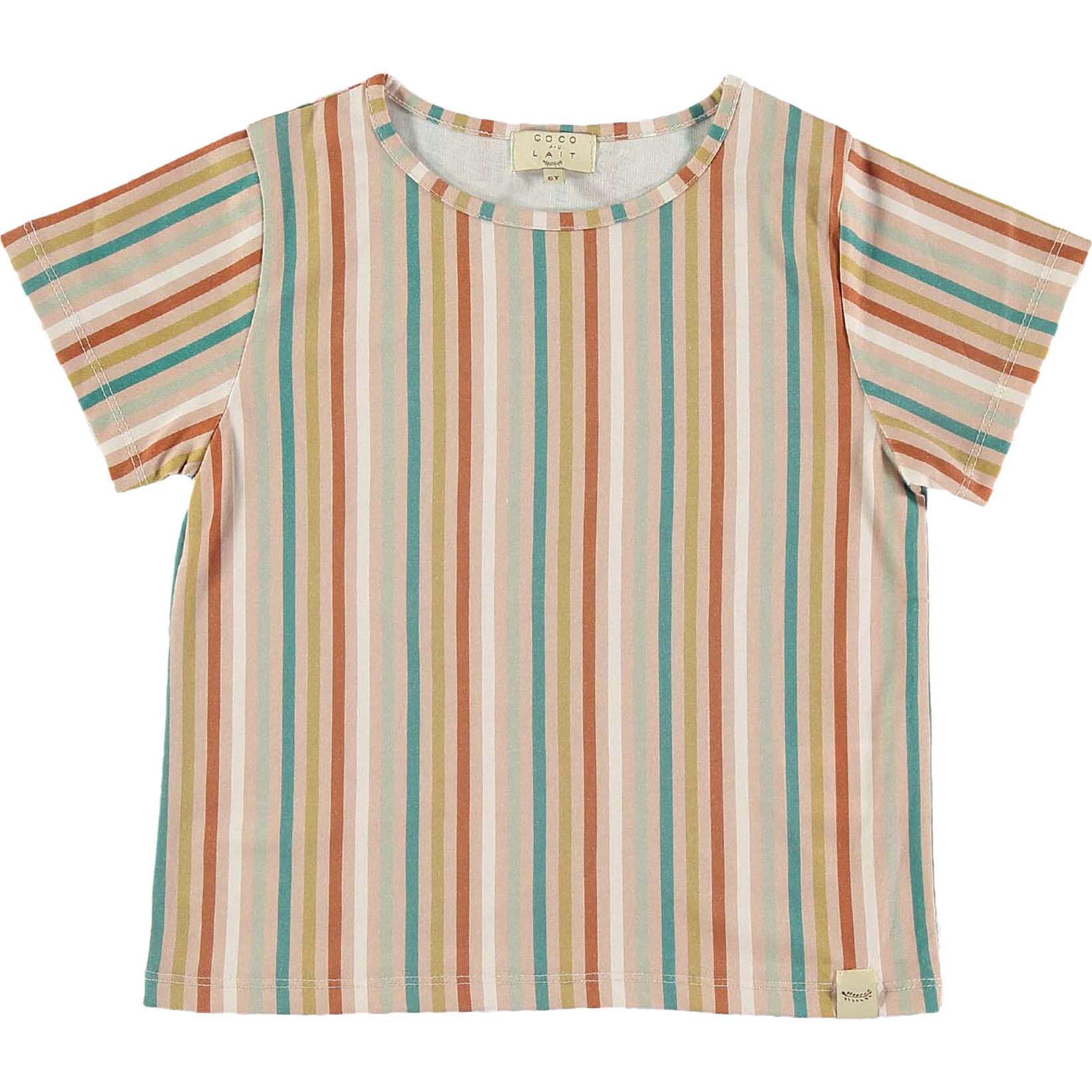 Tierra Striped Jersey T-Shirt, Stripes - T-Shirts - 1