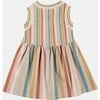 Tierra Striped Jersey Baby Dress, Stripes - Dresses - 2