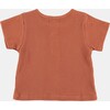 Waffle Knit Baby T-Shirt, Orange - T-Shirts - 2