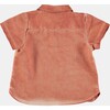 Washed Tierra Baby Shirt, Orange - Shirts - 2