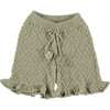 Green Aven Knitted Short, Green - Shorts - 1 - thumbnail