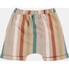 Tierra Striped Jersey Baby Short, Stripes - Shorts - 2