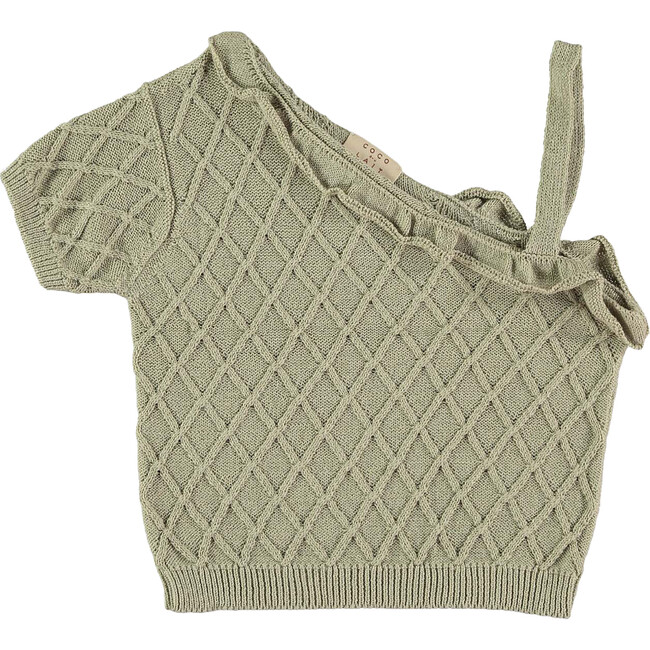 Green Aven Knitted Top, Green