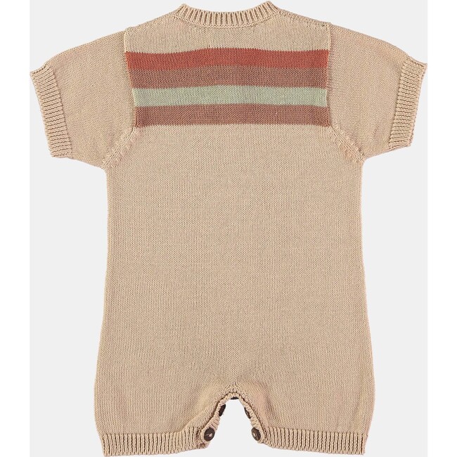 Knitted Baby Overall, Beige