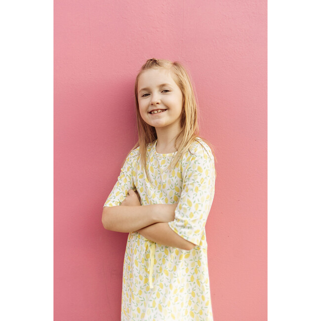 Desi Dress, Lemon Print - Dresses - 4