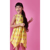 Watermelon Splash Handkerchief Hem Dress, Green - Dresses - 5