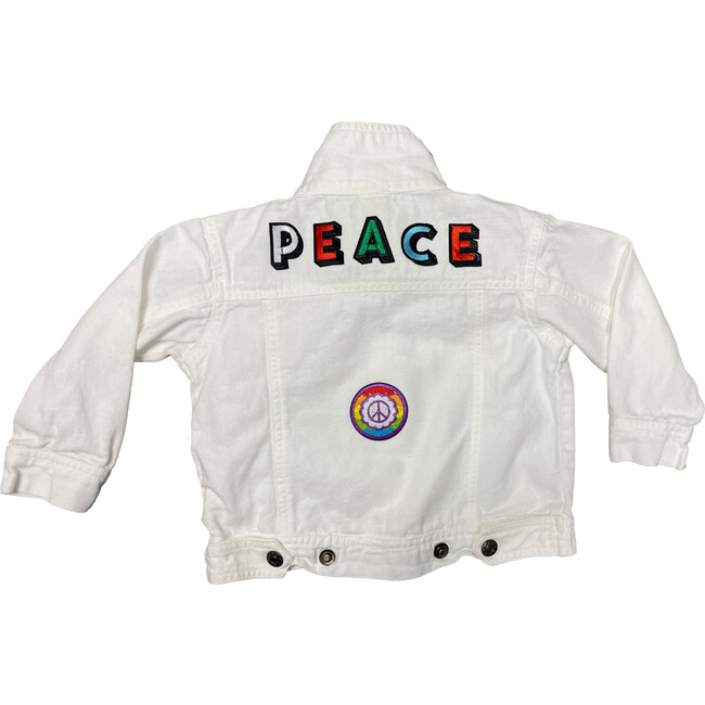 Peace Denim Jacket, White