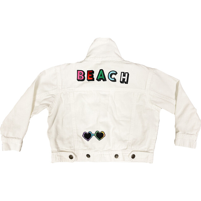 Beach Denim Jacket, White