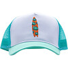Surfboard Hat, Blue - Hats - 1 - thumbnail