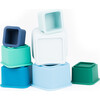 Cool Blue Happy Stacks - Stackers - 3