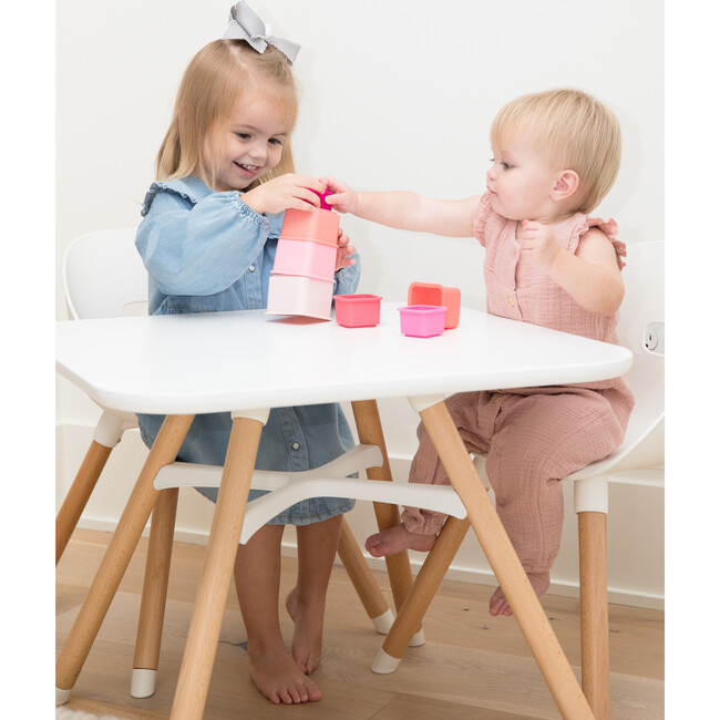 Jeweled Pink Happy Stacks - Stackers - 5