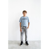 Denim Trousers, Grey - Jeans - 2