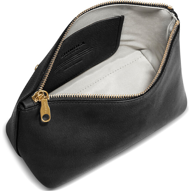 Pocket Cosmetic Case, Black - Makeup Bags - 4
