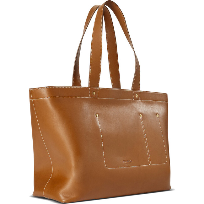The Pocket Tote, Tan - Bags - 3