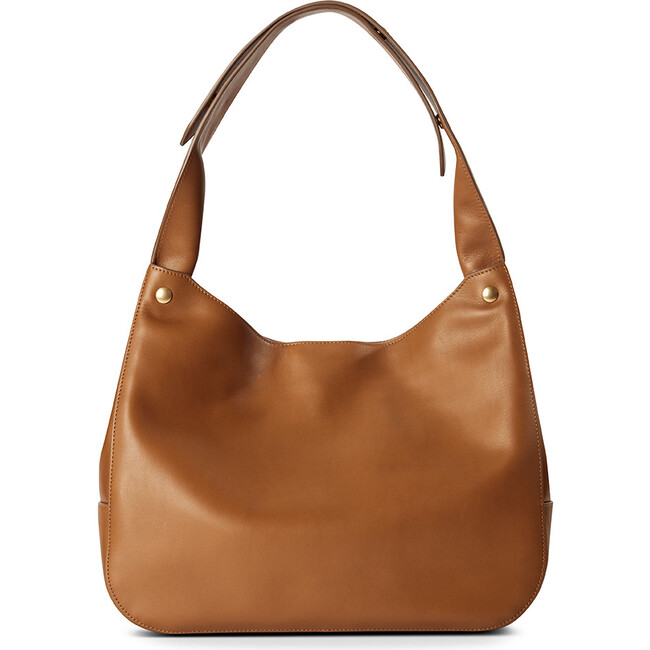 The Snap Shoulder Bag, Tan - Bags - 6
