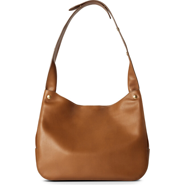 The Snap Shoulder Bag, Tan - Bags - 7