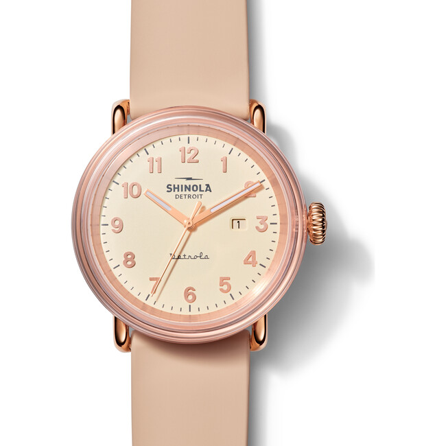 The Detrola 43Mm Watch, Pinky