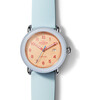 The Detrola 38MM Watch, Powder Blue Silicone Strap - Watches - 1 - thumbnail