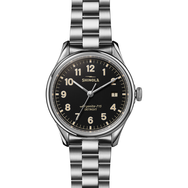 The Vinton 38MM Watch, Stainless Steel
